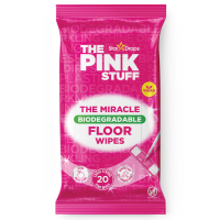 Влажные салфетки для пола The Pink Stuff Biodegradable Floor Wipes, 20 шт